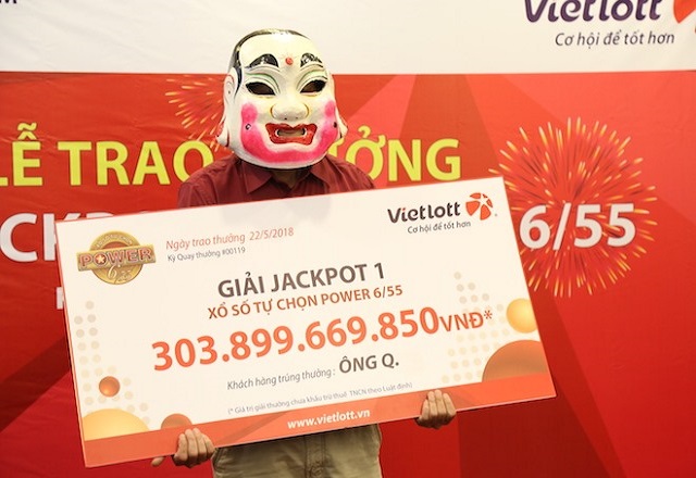 Cơ cấu giải thưởng xổ số Vietlott